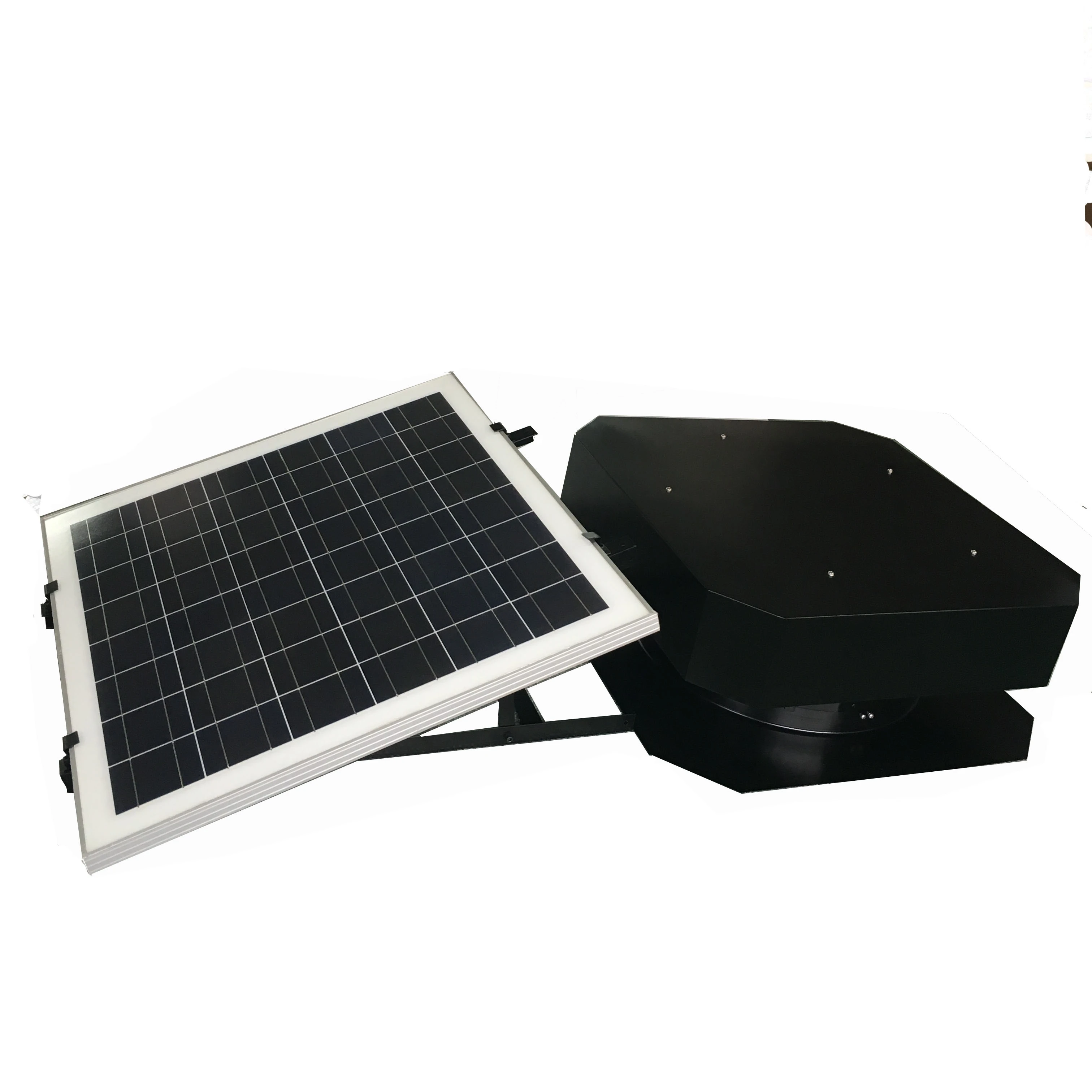 120W solar attic ventilation fan with 6618cfm for industrial use