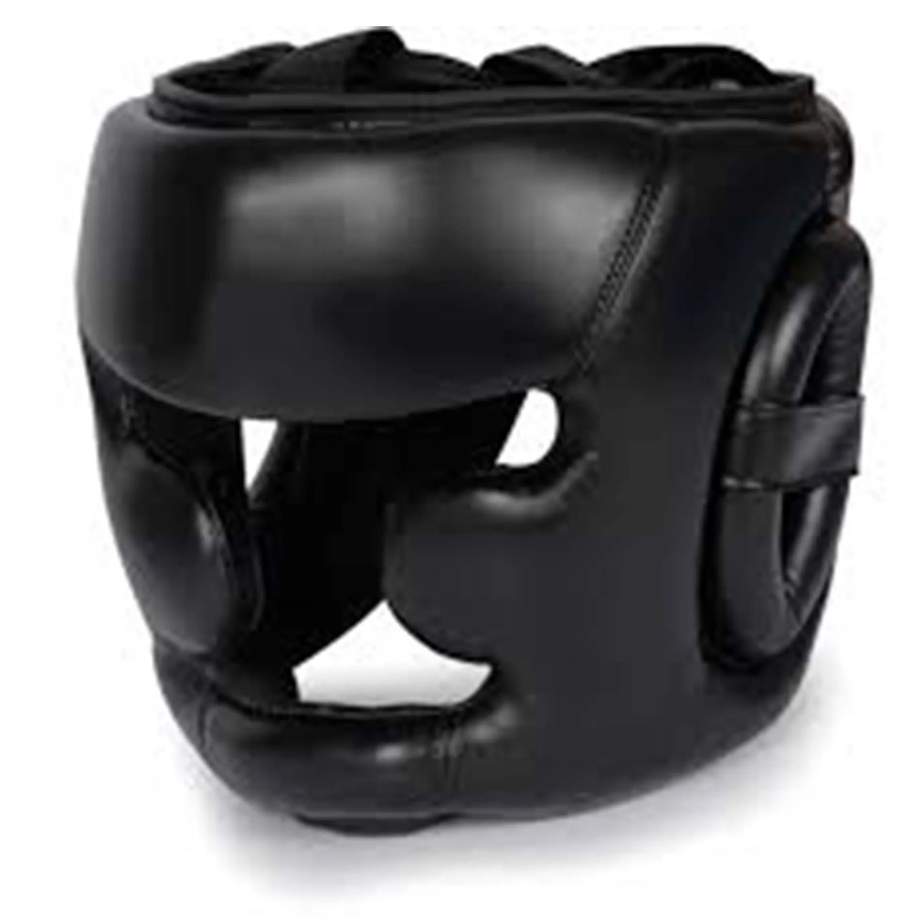  В стиле смешанных щадящие головные уборы бокс Head Guard Спарринг шлем боксерский из искусственной кожи красного