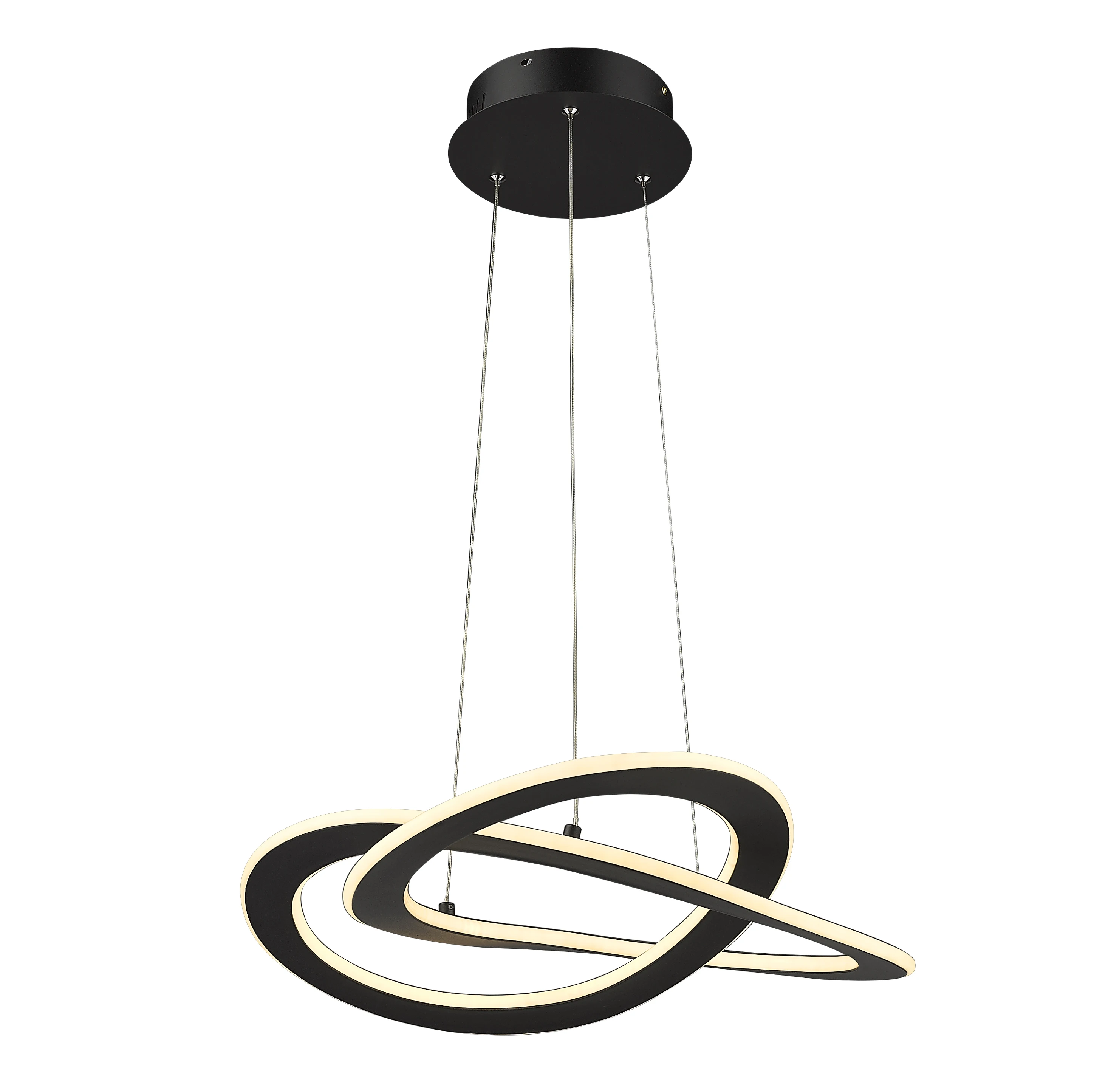 2012-P3 New Arrival LED Metal Indoor Hanging Light 30W 2000 Lumens CCT 3000K  Pendant Lamp For Living Room