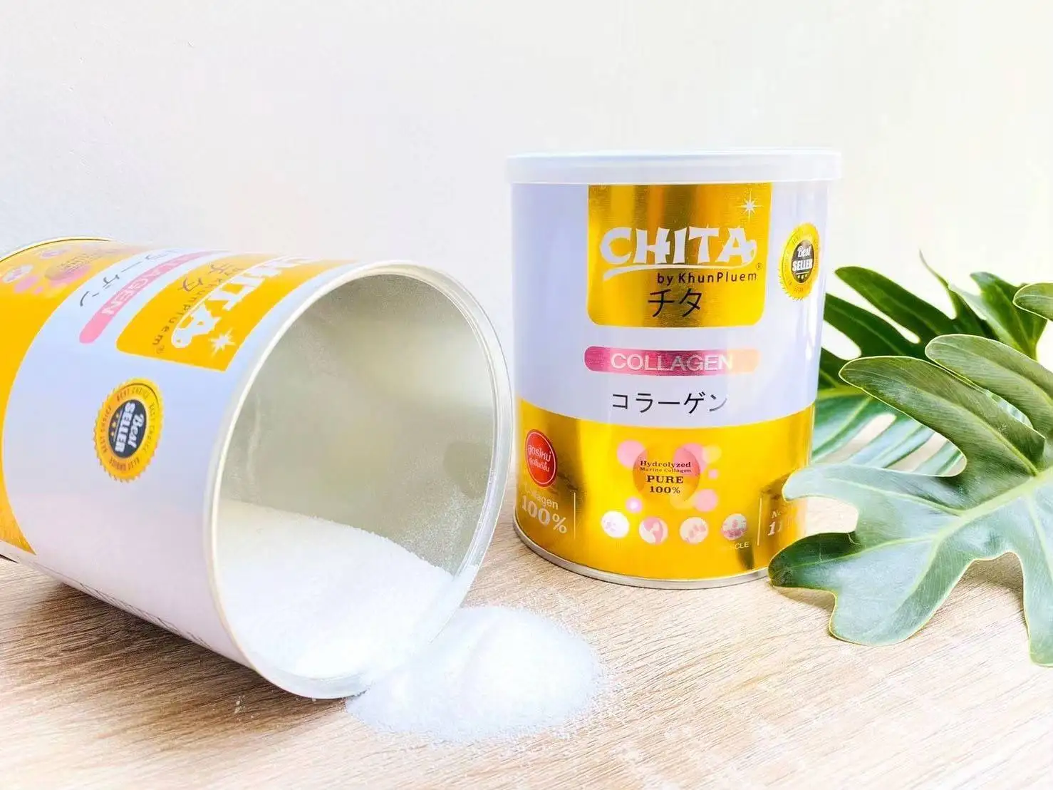  Чистый КОЛЛАГЕНОВЫЙ ПОРОШОК Chita Collegen 100% рыбный коллаген изготовленный из глубоководной тилапии