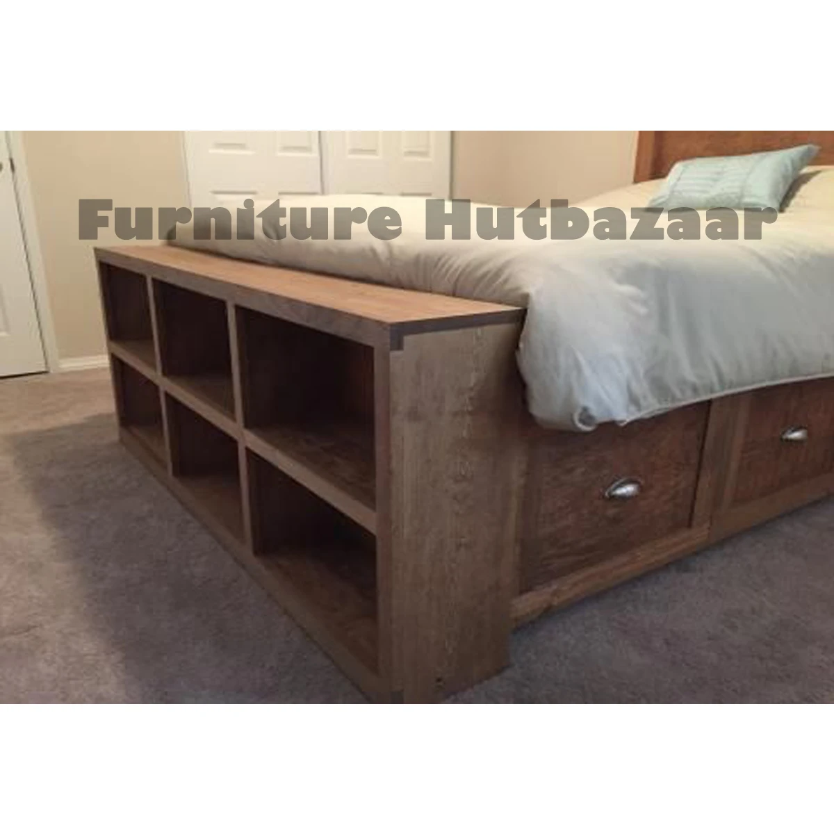 Modern LuxuryWooden  Comfort Bed from Bangladesh Adults Double King Size Best Quality Soft Bed Cheap Online