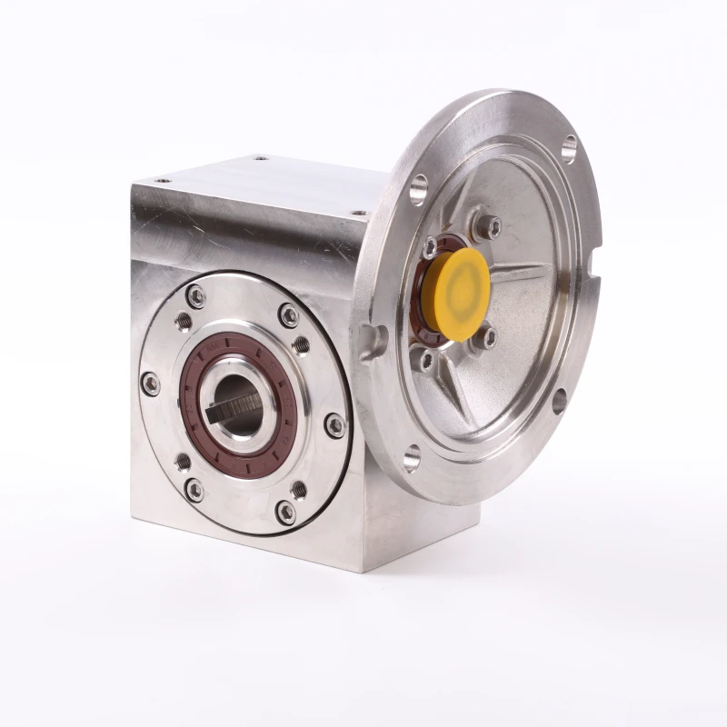 Manual Gearbox Reducer Turn Device 1:80 Ratio Speed Worm Gear Box with Electric Motor