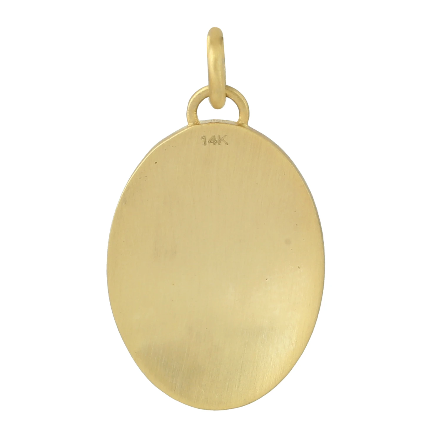 
Blue Sapphire Sunburst & Star Charm Enamel Diamond Pendant 14k Yellow Gold Jewelry For Her 