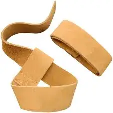 leather weight lifting straps / custom lifting straps