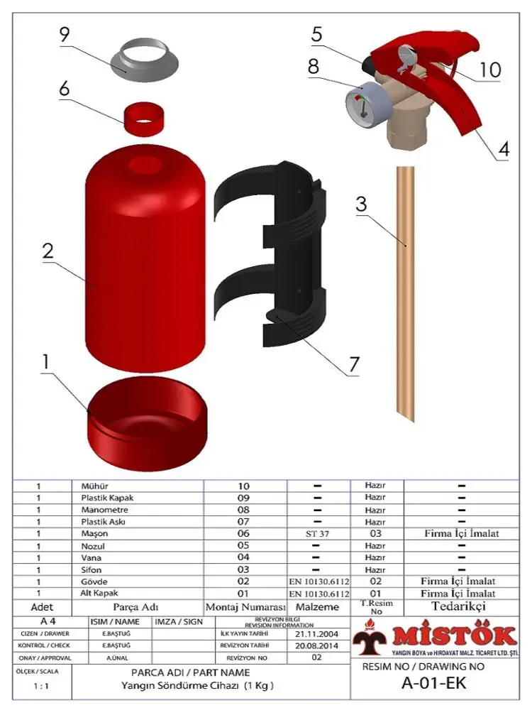 DCP dry powder fire extinguisher MAP %40 Fire suppression A-01 firefighting equipment CE Certificated fire extinguisher