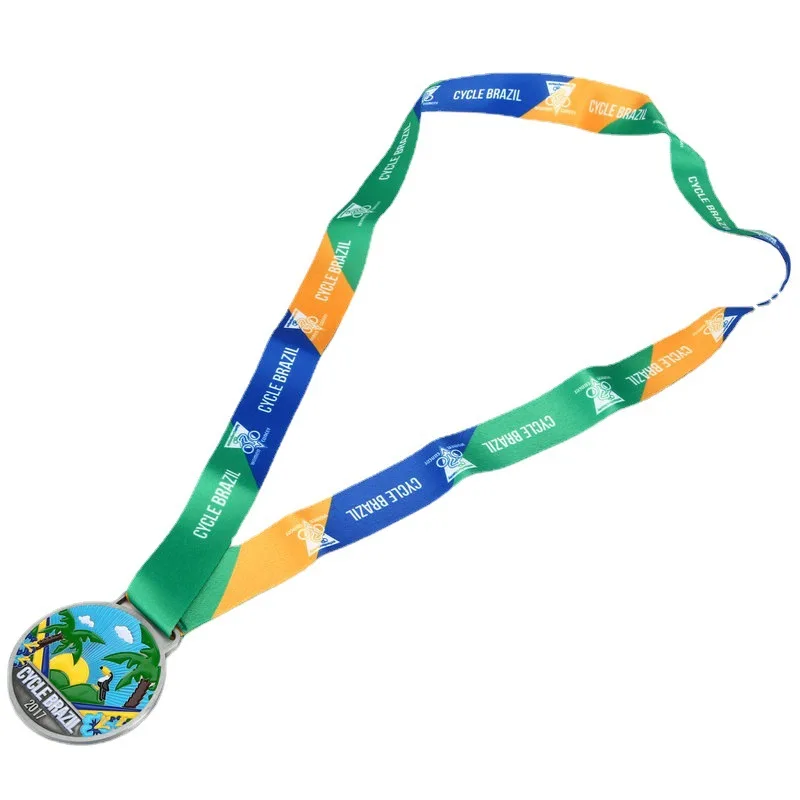 Custom Retractable Squid Surf Mirror Recycled Longzhiyu Mondiale Dark Mud Collection Rotary Customize Malaysia Medal