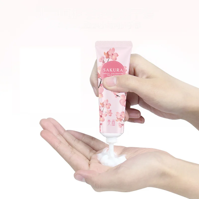 35ml Niacinamide hand cream  private label natural organic hand cream custom  logo  moisturizing whitening hand cream