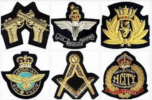 ROYAL HONG KONG POLICE Hand Embroidery Badge