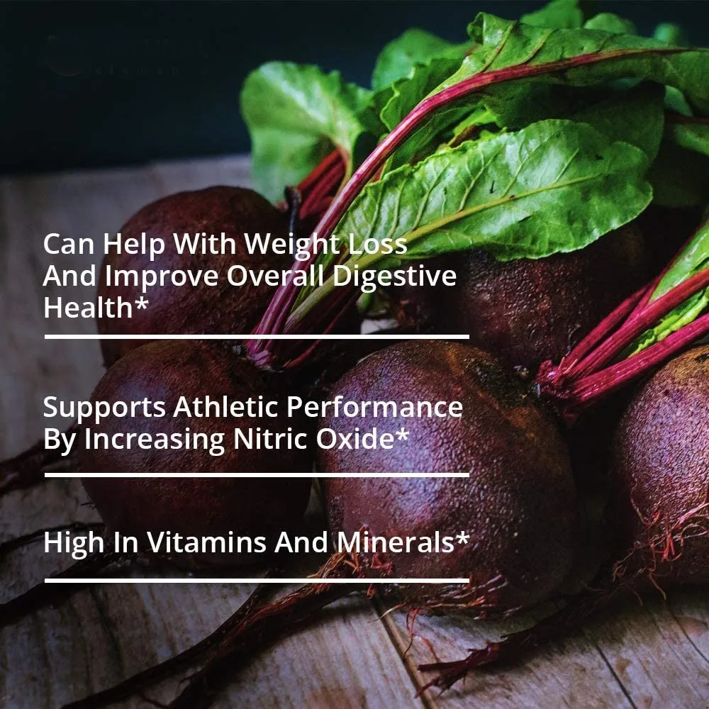 Circulation Superfood Gummies Promotes Energy and Endurance with Natural Beets Black Cherry Flavor 60 Gummy Bears