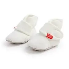 2018 Alibaba Top Supplier Top Quality Baby Booties India - Newborn Booties Girl Soft Organic Cotton Fabric Baby Booties