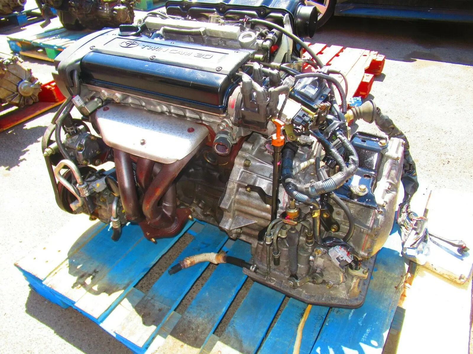 
Toyot Corolla Levin 4AGE 20Valve BlackTop Engine Automatic Transmission 