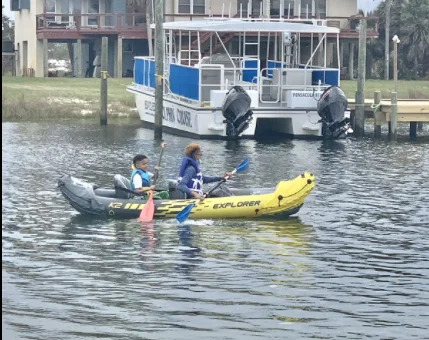 Надувная лодка рафтинг рыбалка байдарка каноэ река озеро и набор весел