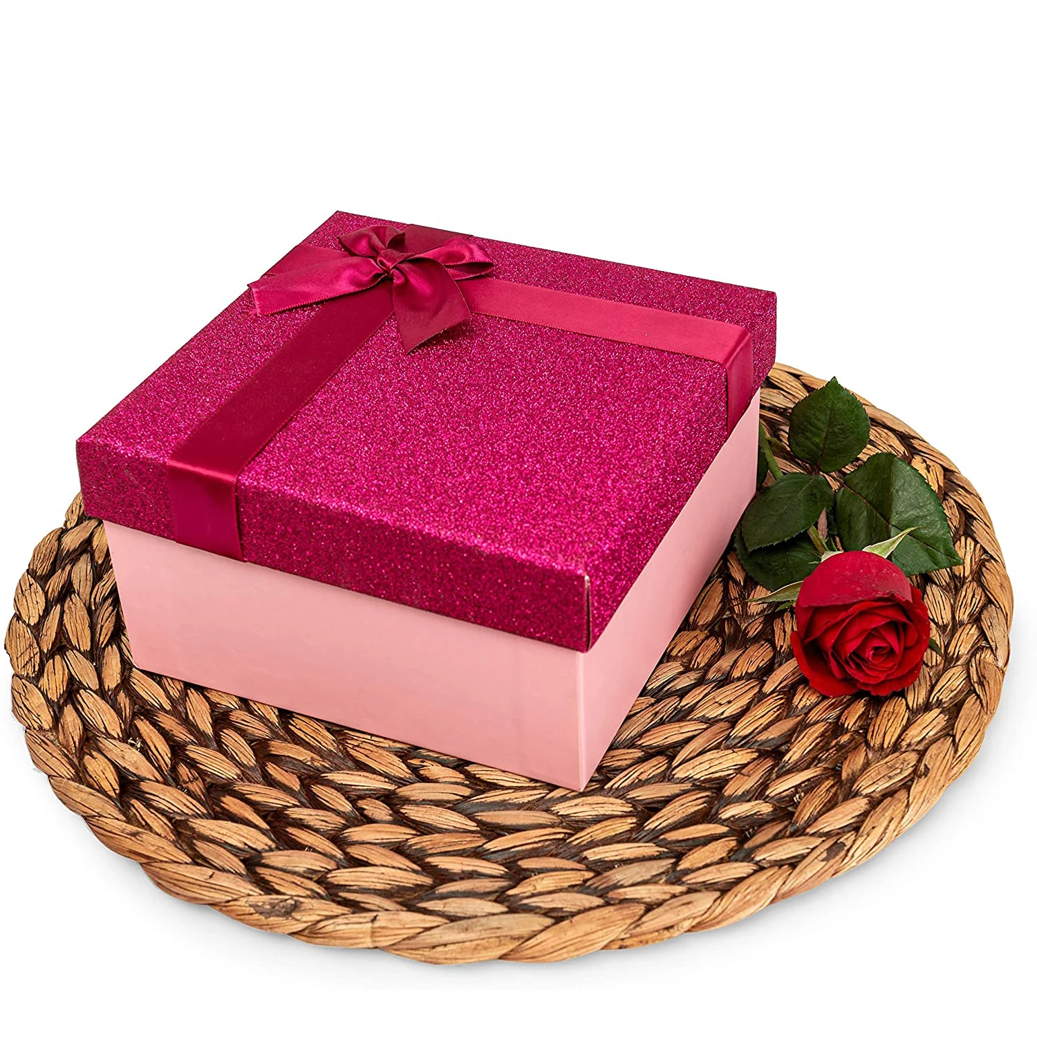 Placemats set of 4 for dining table with water hyacinth material / GK71