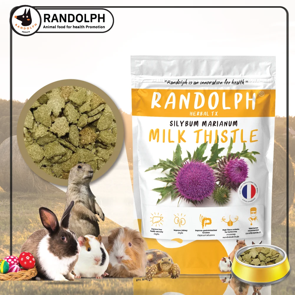 Herbal Milk Thistle Herb Extract and Supplements are Meticulous selected for Promote the Overall health of Animals.