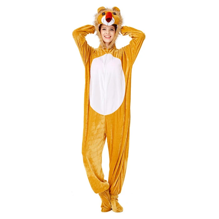 Latest Women Cosplay Halloween Oneise Animal Costume Adult Pajamas