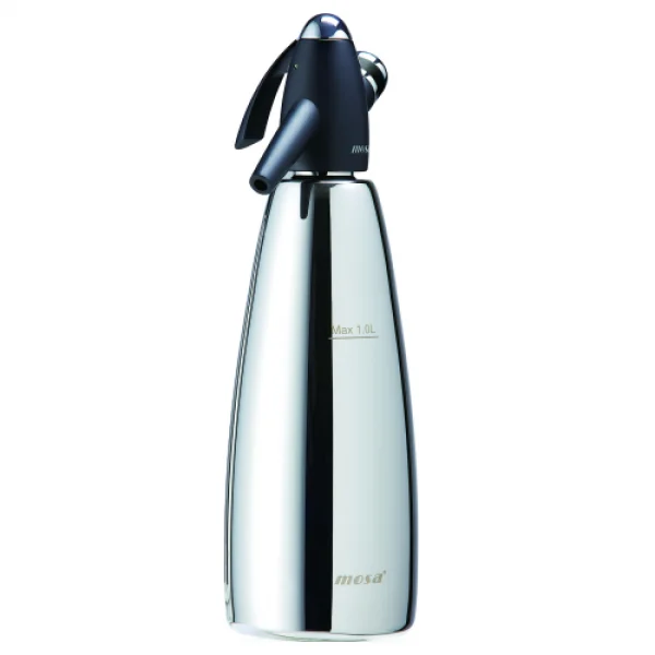 Mosa Soda Syphon Stainless Steel 1.0L Siphon