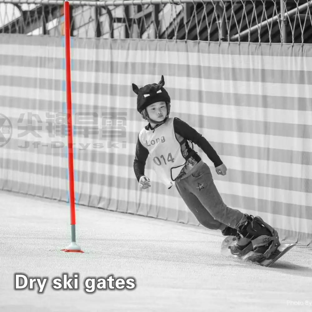 slalom flags for jfdryski mrdryski needle mushroom dry mat dry slope for dry slope artificial snow slope  with dendix snowflex