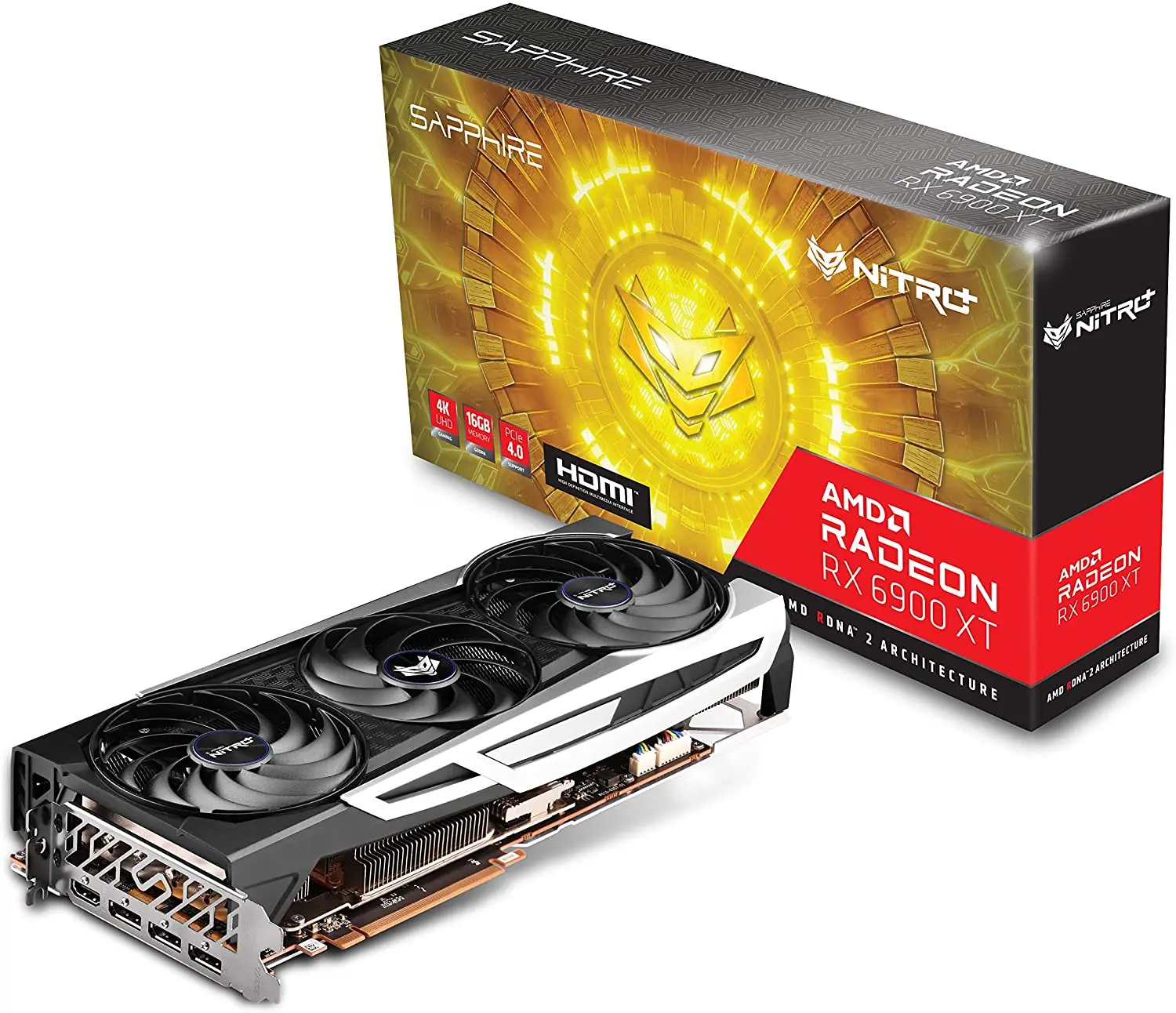 Best Quality New Affordable Sapphire 11308-01-20G Nitro+ AMD Radeon RX 6900 XT PCIe 4.0 Gaming Graphics Card with