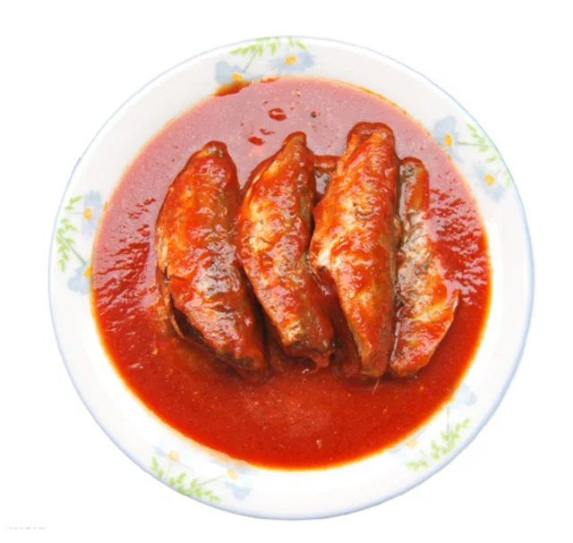 Canned Food Canned Fish Canned Sardine Tuna Mackerel in Tomato Sauce Oil Brine 125G 155G 425G Style Weight Shelf Origin Type ISO