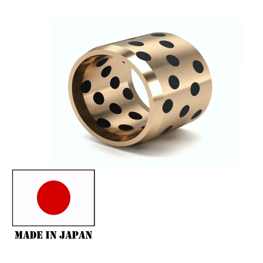 Reliable oil impregnated bushing oilless bearing of JAPAN OILES BEARING for industrial use to provide from Japan