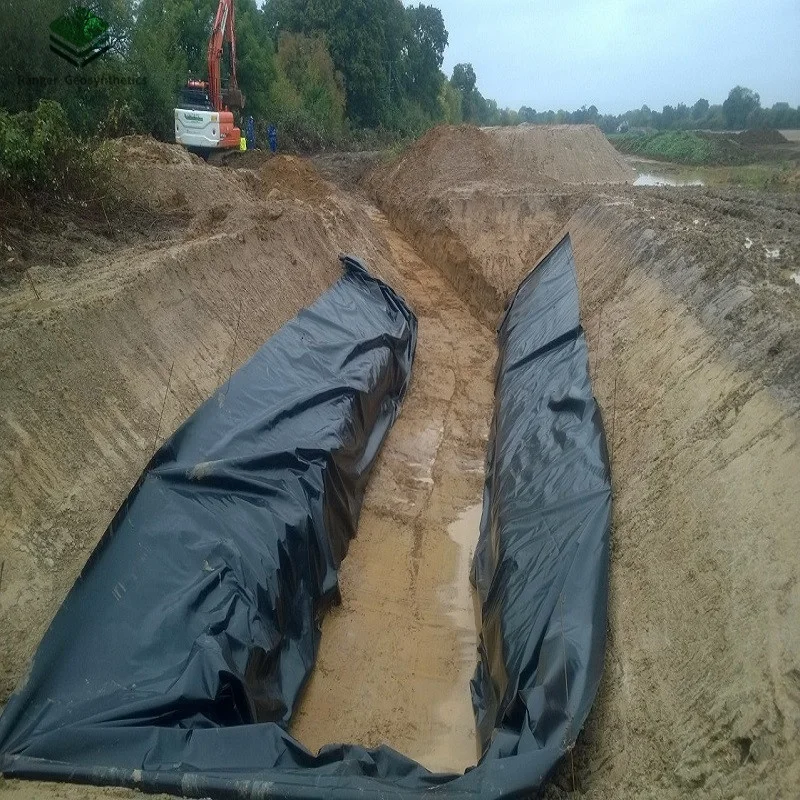 
60mil or 80mil thickness hdpe geomembrane root barrier for bamboo 