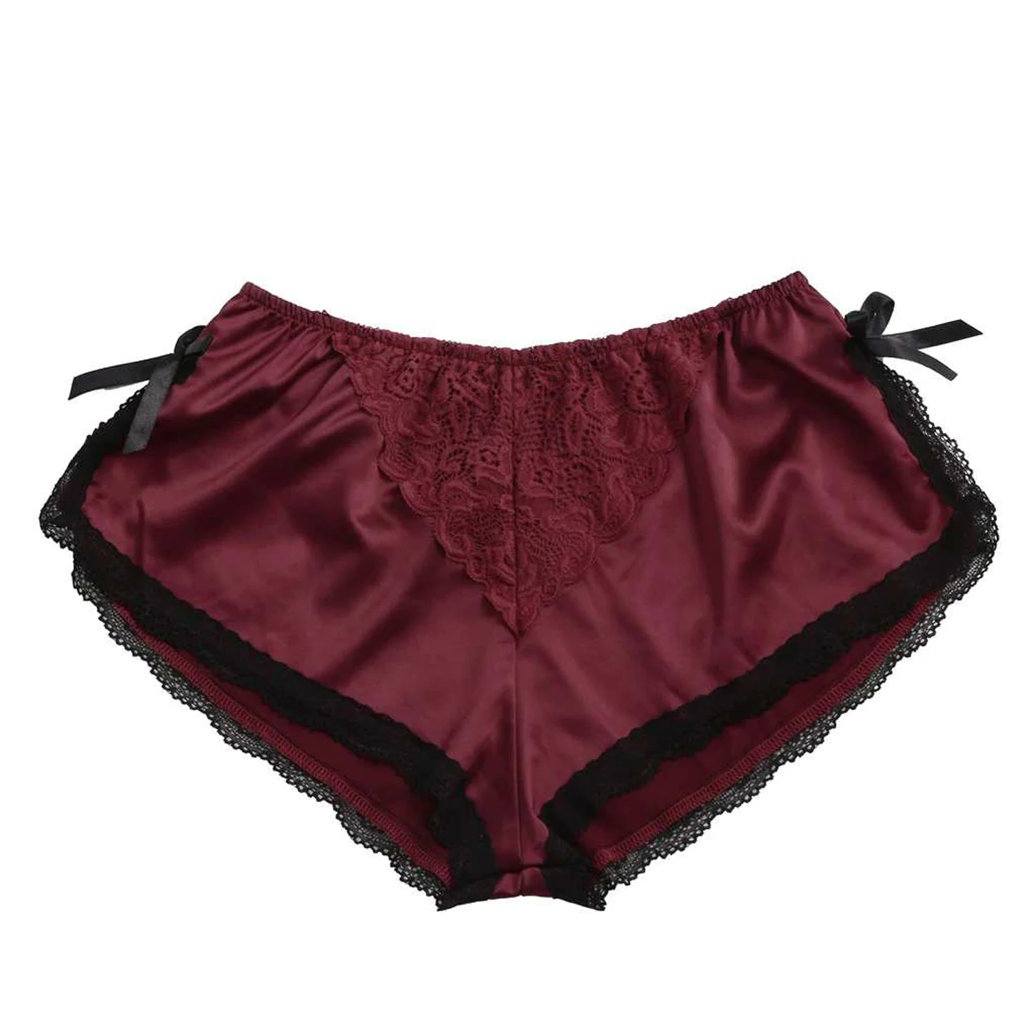 Accel Wear Custom Booty Short Comfortable Women Satin Shorts New Silk Satin Sexy Floral Breathable Lace Shorts