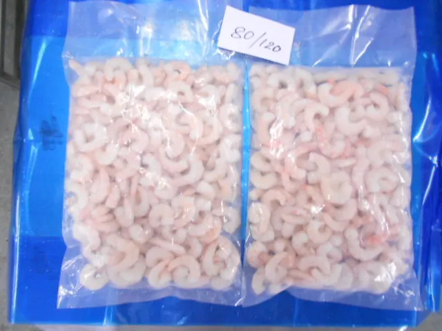 Замороженные креветки ваннамей