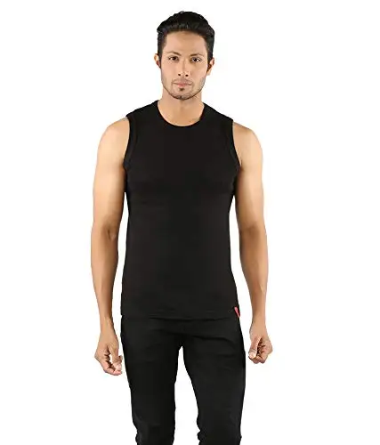  Мужская Дизайнерская хлопковая майка с круглым вырезом повседневная классическая мягкая эластичная короткая футболка без рукавов