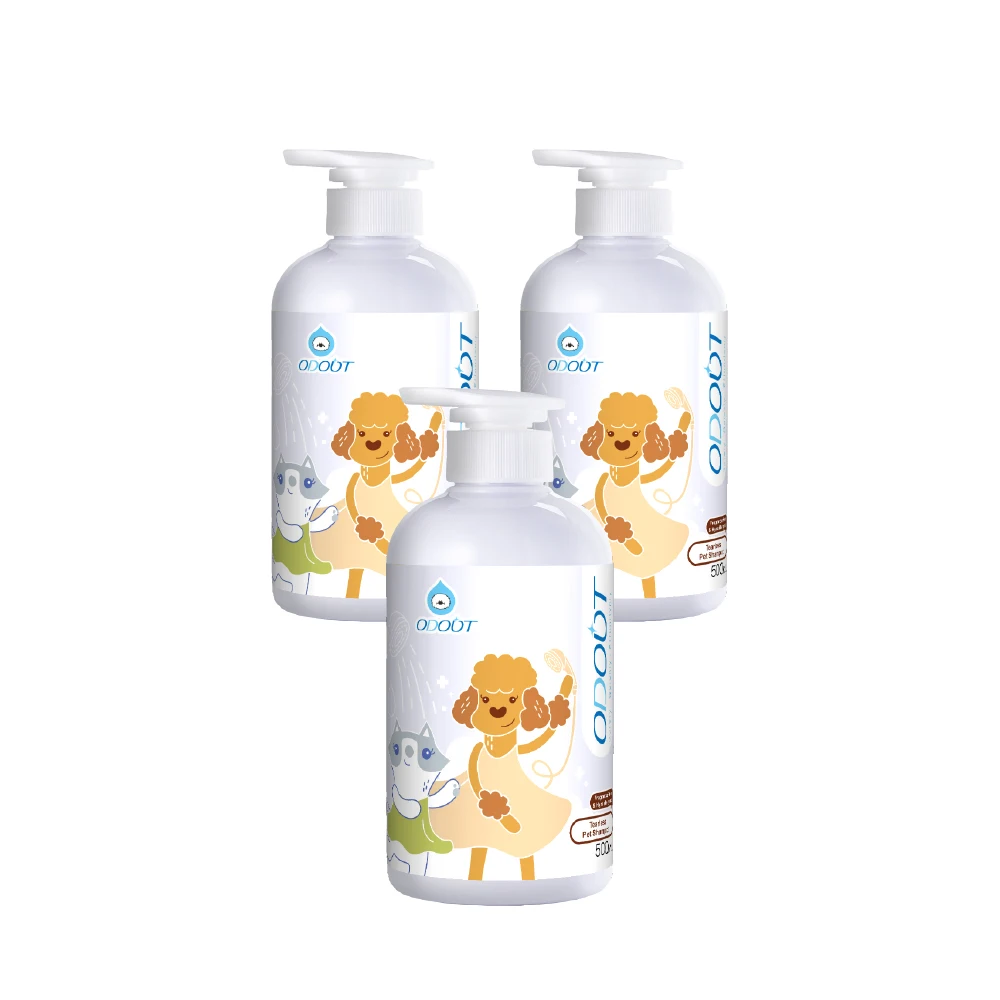 Pet Dog Cat Tearless Pet Shampoo Vet Recommended PH Balanced No Tear No Irritation Odor Control