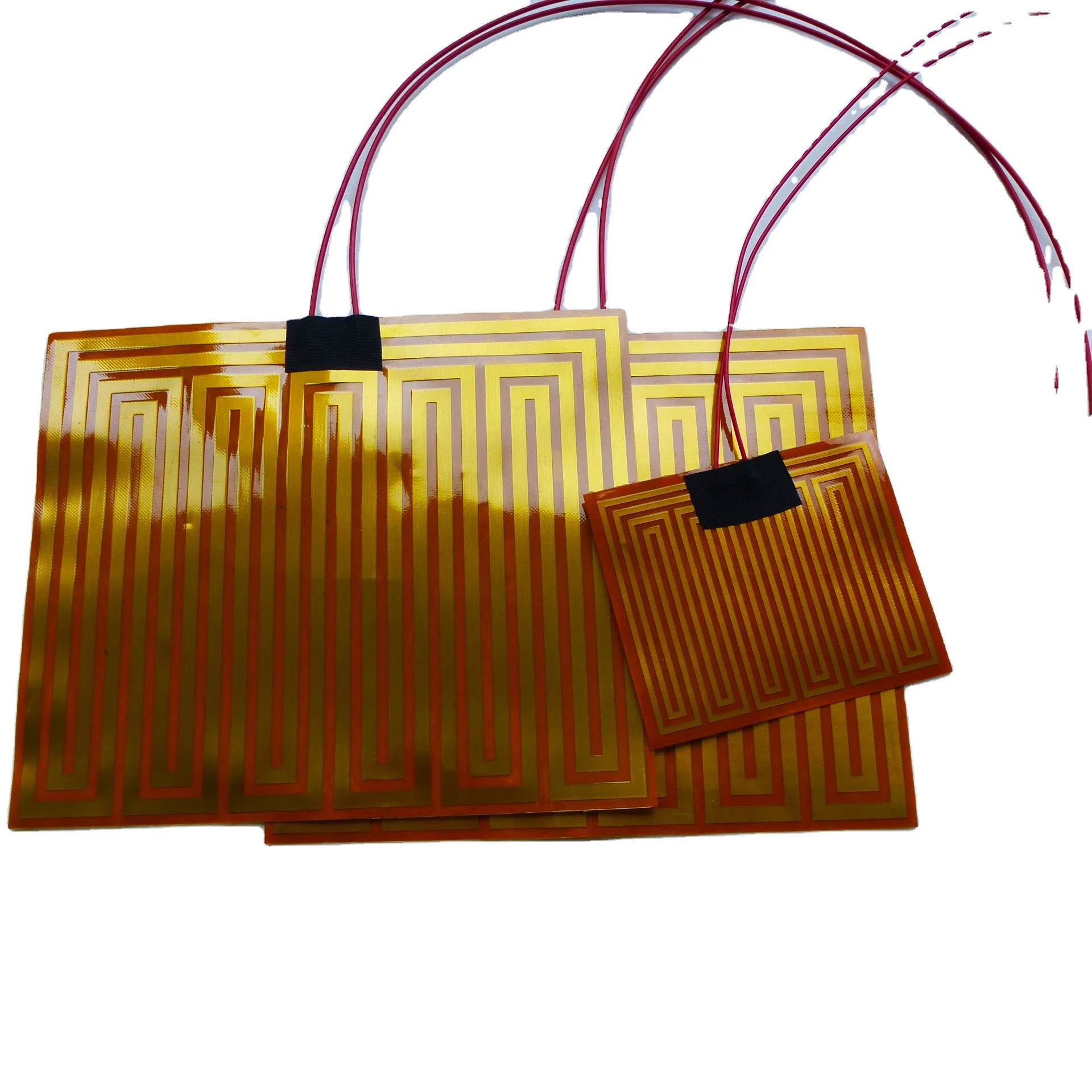 Полиимидный нагреватель 12 в PI пленочные нагреватели небольшого размера полиимидный нагревательный элемент