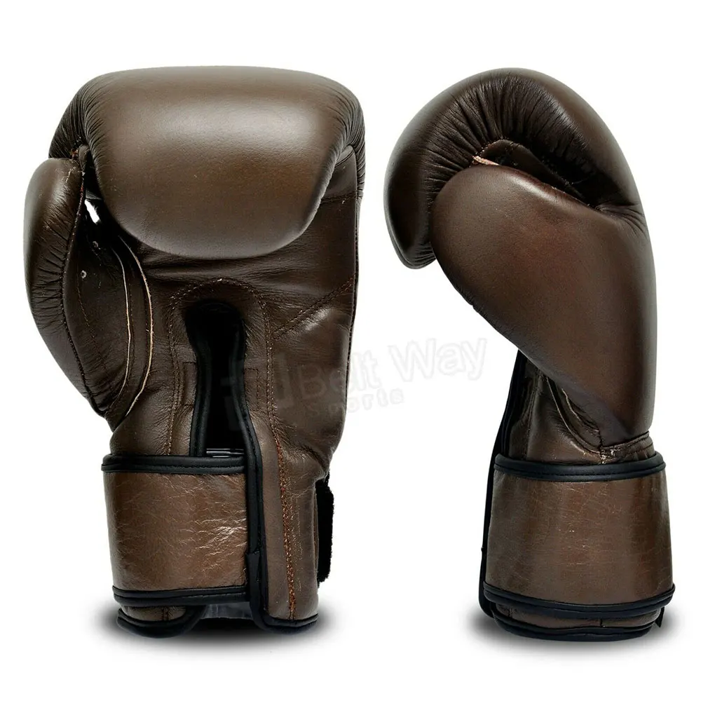Professional Boxing Training Gloves  Custom Design Real Leather Boxing Gloves