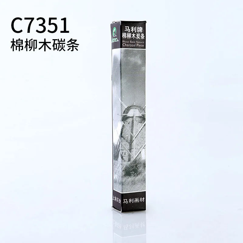 Martol C7330 25pcs/box Professional Artist Charcoal Bar Willow Stick Carbon Sketch Drawing