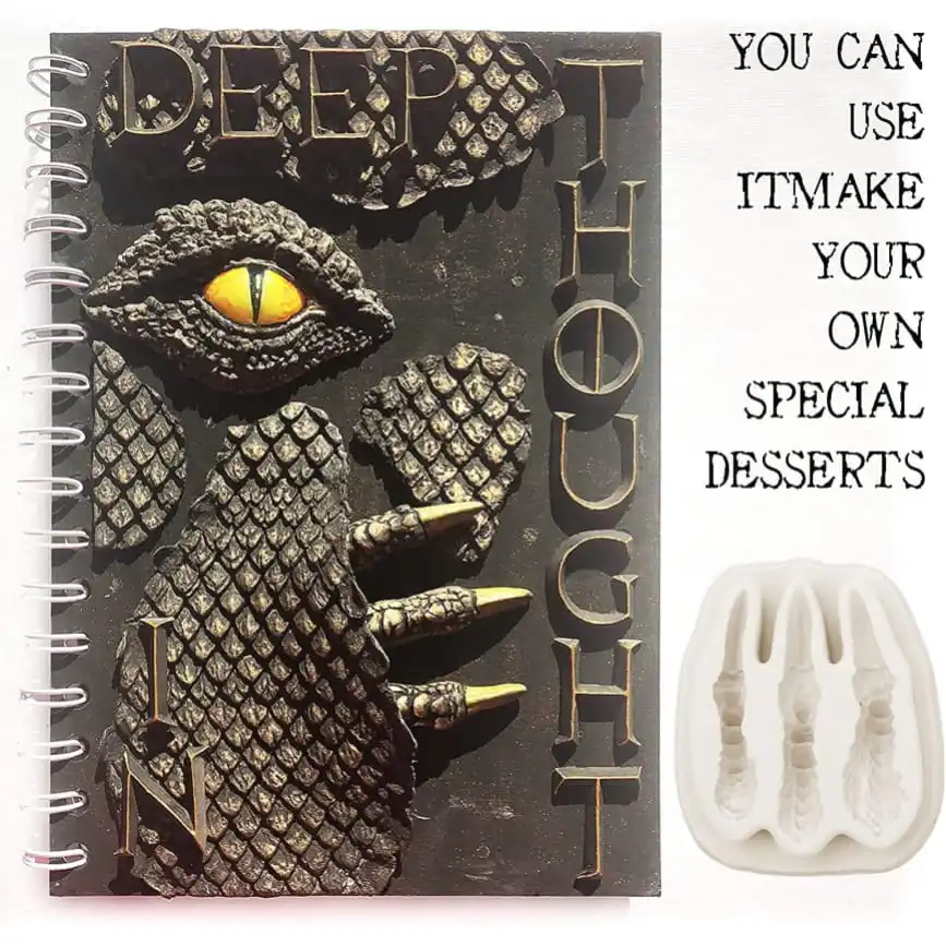 Dragon Fondant Dragon Eyes Dinosaur Claws Skin Candy for Baking Dragon Themed Christmas Ca