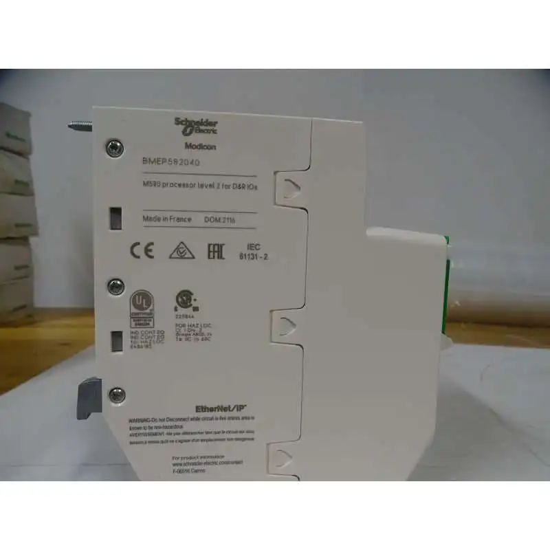 BMEP582040 Processor M580 - Level 2 - Scanner I/O Distributed And Remote