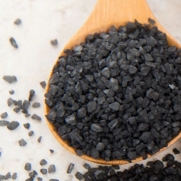Custom Himalayan Black Crystal Salt Unrefined Natural Rock Salt Edible Black Salt Size 1 ~ 2 Mm in wholesale
