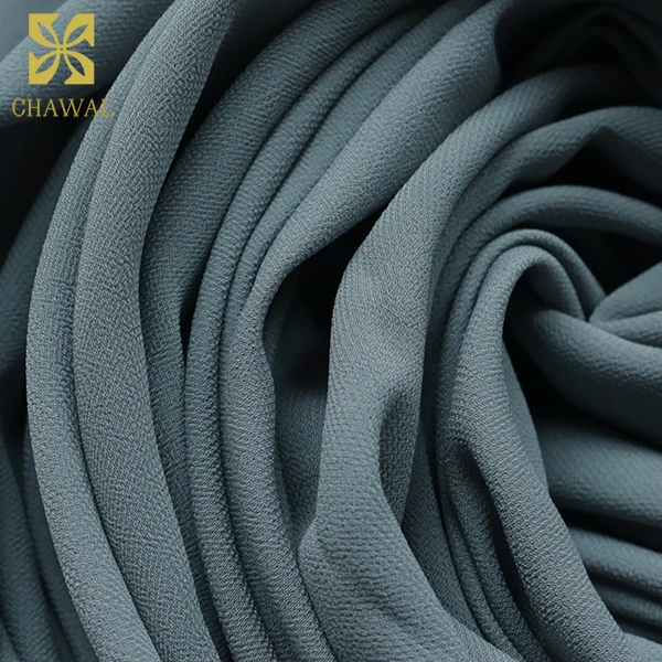 
RTD Chiffon Fabric 100% Polyester For Dress chiffon new style - Gray WP2897 