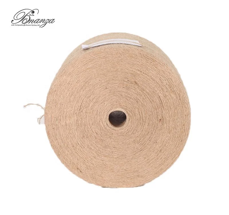 Zero Spike 10 lbs Single ply CB Quality Jute Yarn from 100% BTD Grade Tossa jute of Hard District Area in Bangladesh