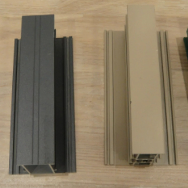 Алюминиевый алюминиевый плинтус для пола профиль стекла раздвижной