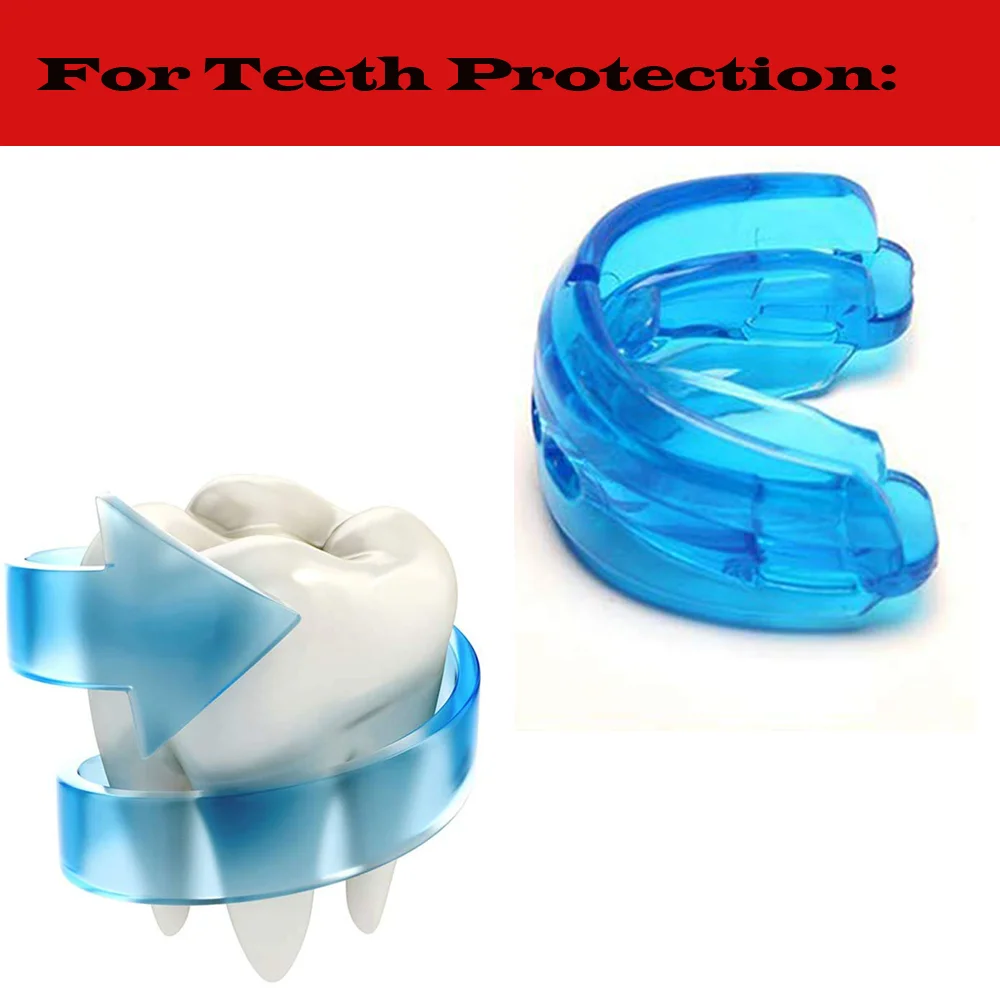 High Quality Double Mouth Guard Gum Shield Martial Arts Protection Mouth Guard Boxing