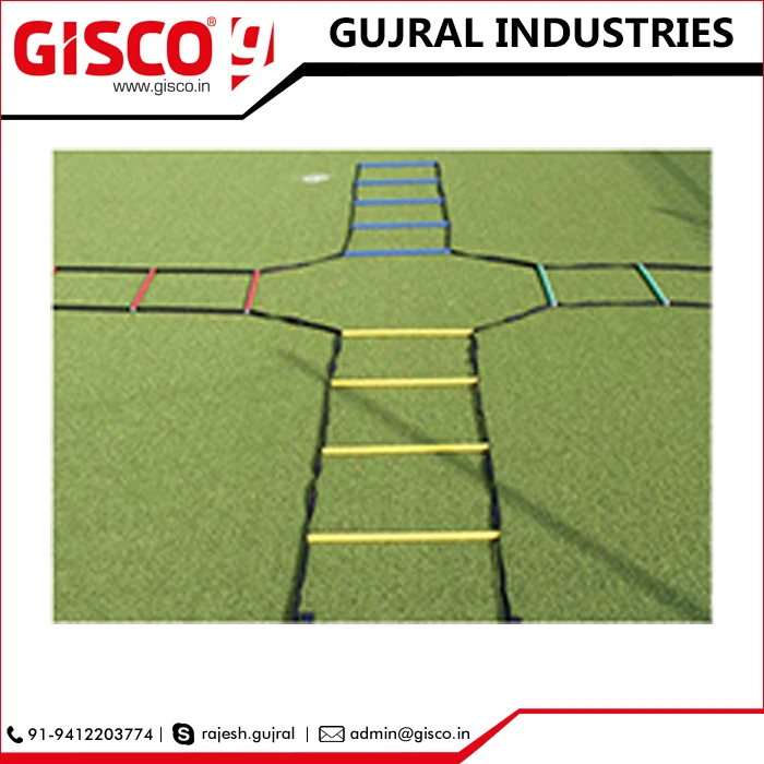 Agility Foot Speed Quad Round Ladder