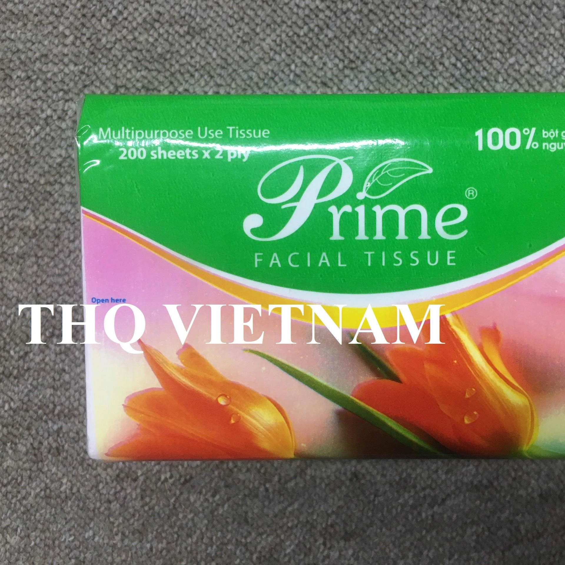 Салфетки Prime 200 листов x 2 пластины