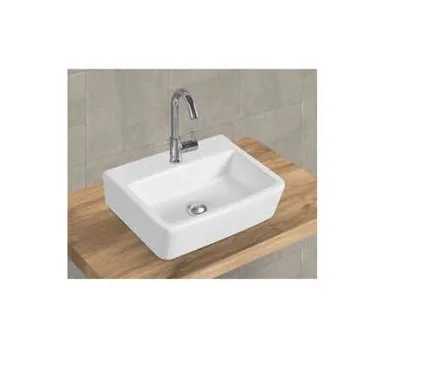 TSI Table Top Wash Basin  White Ceramic Bathroom Hand Wash basin India