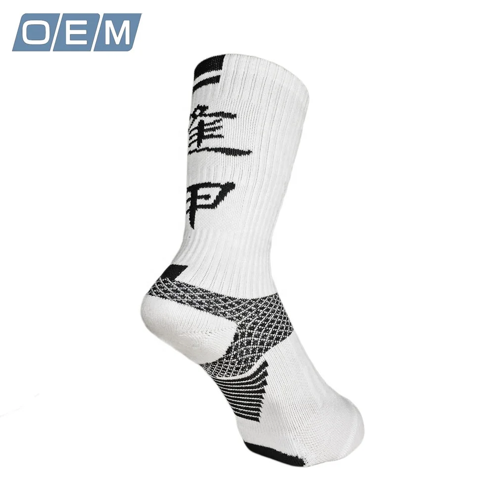Wholesale Comfortable Cotton Comfort  Knitted Basketball Socks for Youth Athletic Sport