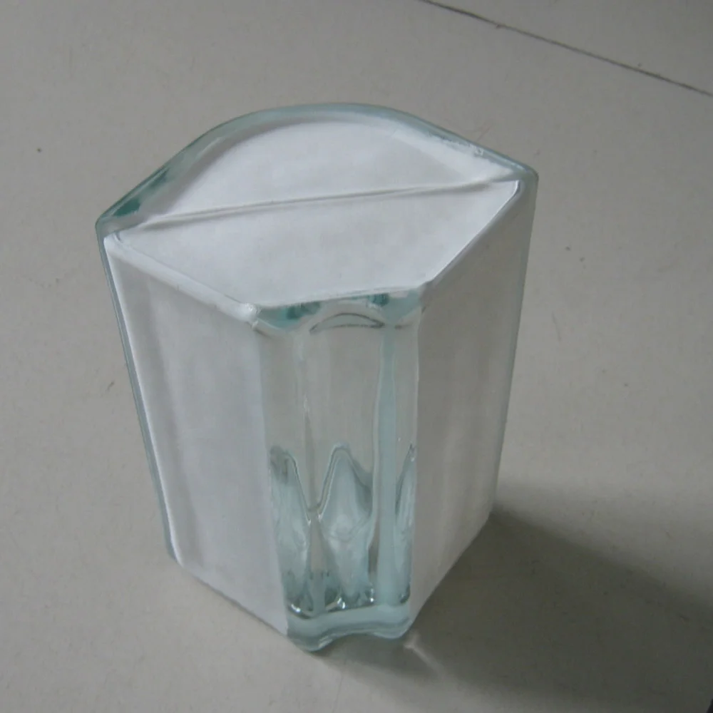 Corner glass bricks