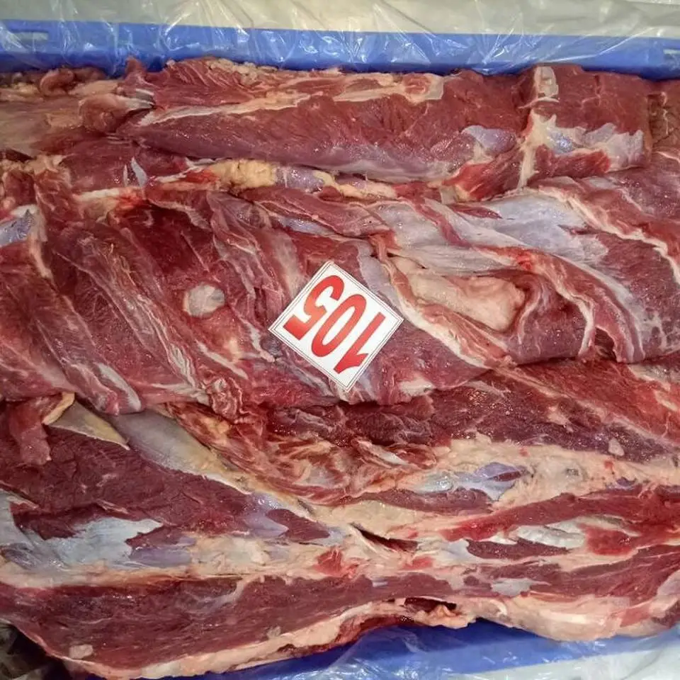 Заводская замороженная халяльная говядина без косточек смешанное мясо в наличии