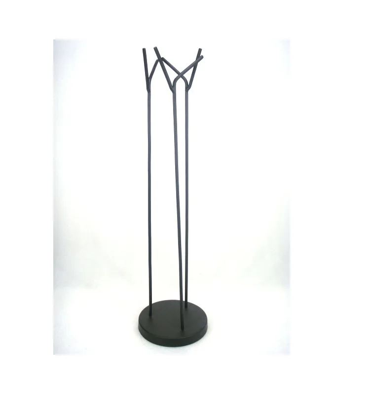Stylish Wooden Coat Stand Hat Dark Brown for Home and