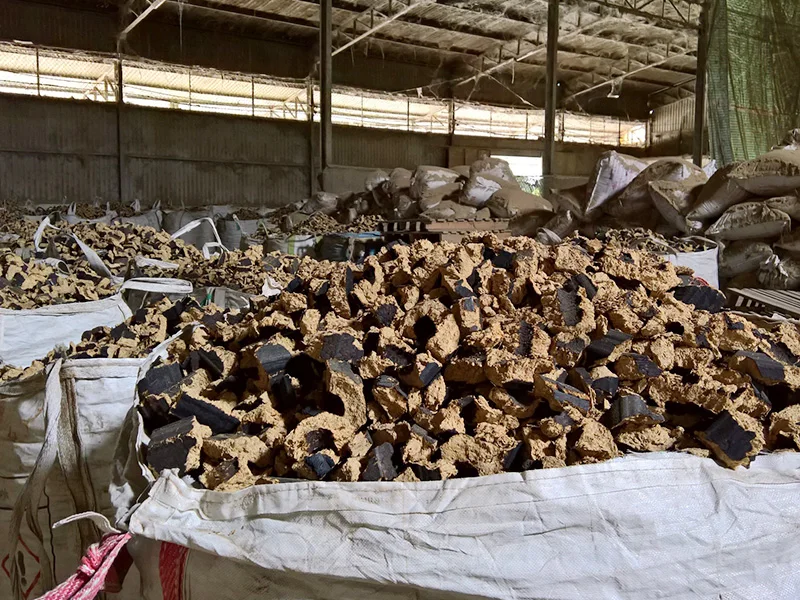 RICE HUSK Briquettes RICE HUSK ASH - Cheap Fuels - GOOD FUEL - Making from Agricultural Waste