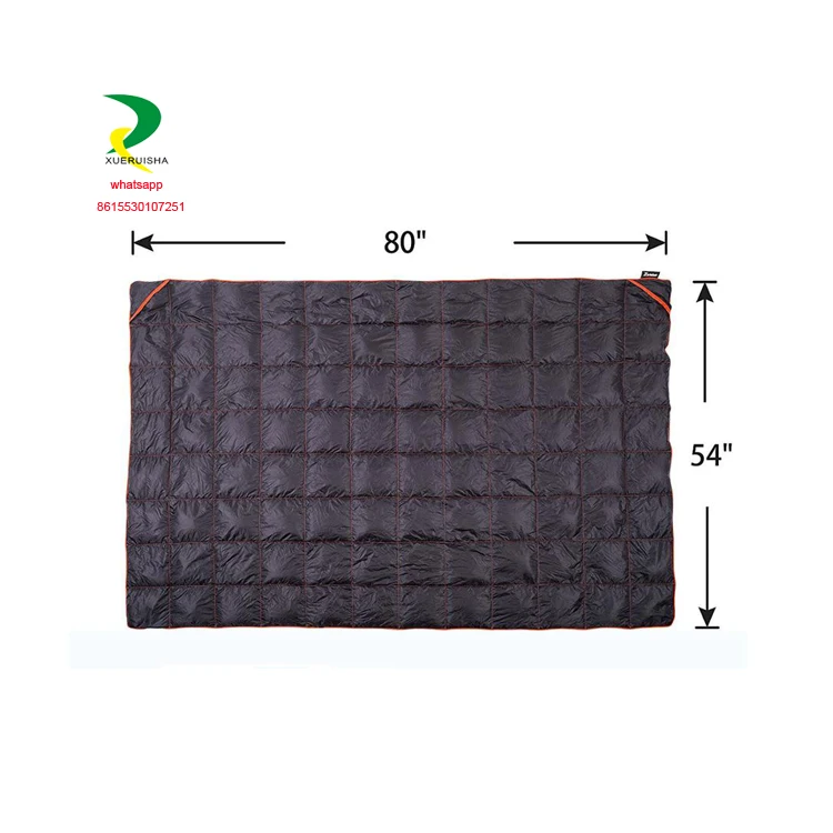 
China Factory price light weight children hunting down blanket outdoor for camping 3-4 seasons 