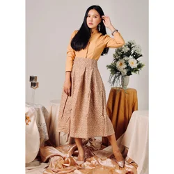 Best Seller Thai Casual Womens Dresses Premium Products Hand Made By Lada Lanna Collection 015 Thai Jirada set