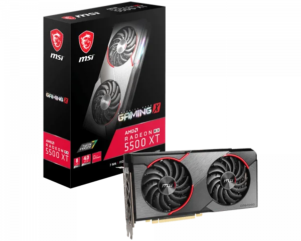 
Совершенно новая видеокарта m-s-i Radeon RX 5500 XT 8 Гб 